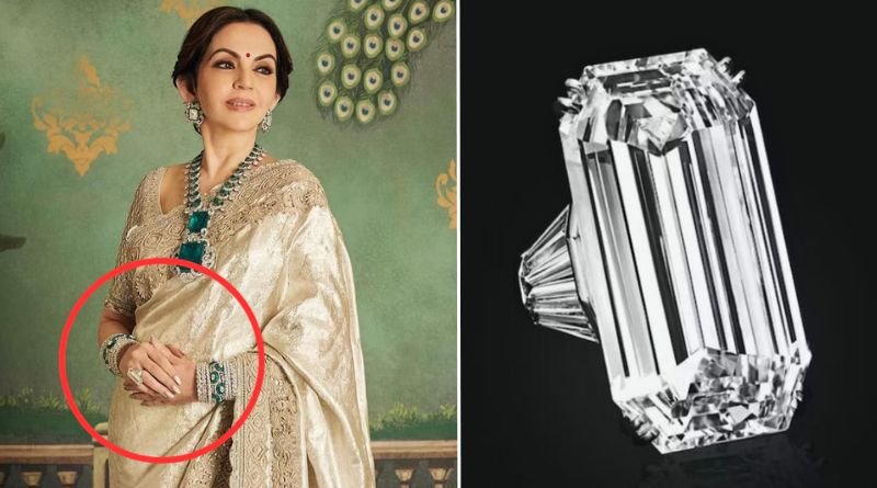 Nita Ambani's wore Mughal era diamond ring at son Anant's wedding