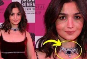 Alia Bhatt wore an expensive diamond studded necklace